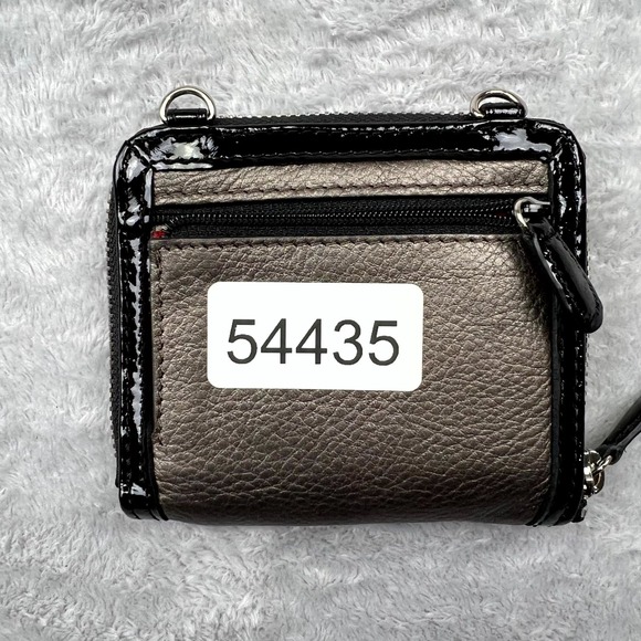 Brighton Womens Wallet Multicolor Leather Silver Pug Dog Studded Pockets Handbag - Picture 11 of 11